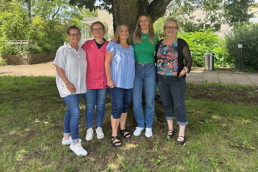 Das Team der Mobilen Pflege freut sich über die Bestnote 1,0.